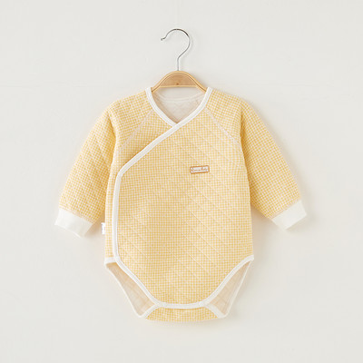 Bērnu bodijs ar garām piedurknēm un pogām