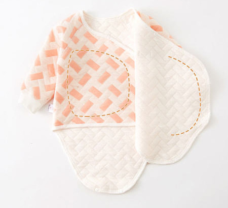 Bērnu bodijs ar garām piedurknēm un pogām