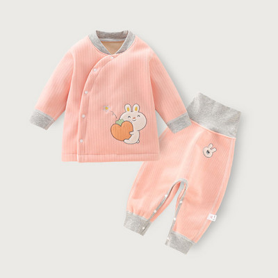 Mazuļa vestes un bikšu komplekts ar augstu vidukli