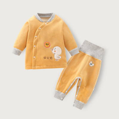 Mazuļa vestes un bikšu komplekts ar augstu vidukli