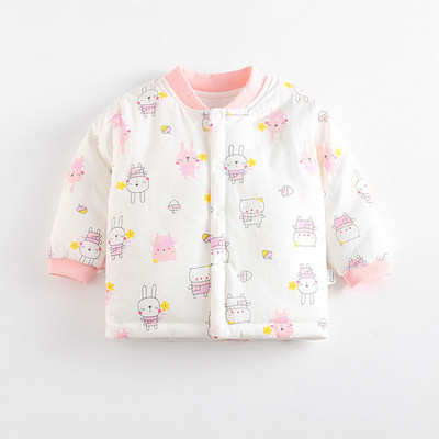 Zimski dječji kardigan s gumbima i različitim printom