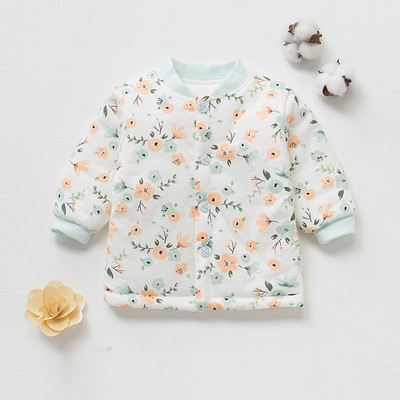 Zimski dječji kardigan s gumbima i različitim printom