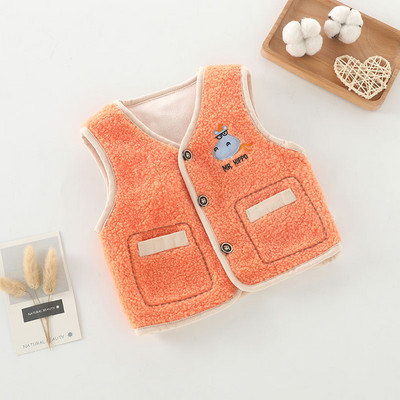 Alkalmi gyerekmellény hímzéssel