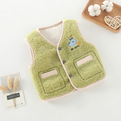 Alkalmi gyerekmellény hímzéssel