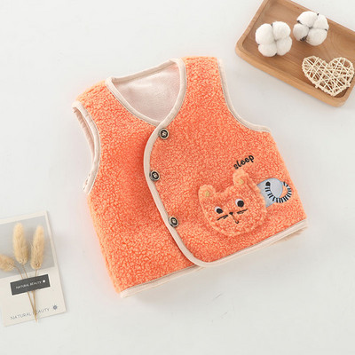 Alkalmi gyerekmellény hímzéssel