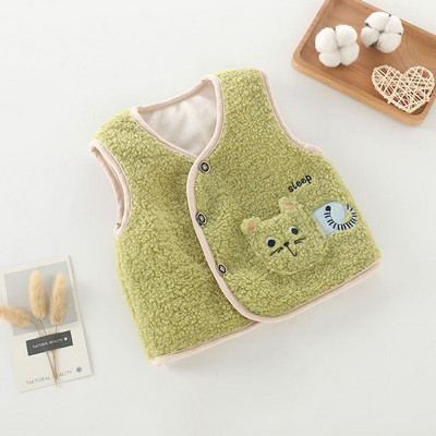 Alkalmi gyerekmellény hímzéssel