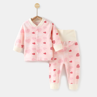 Βρεφικό σετ με στάμπα σε πολλά χρώματα