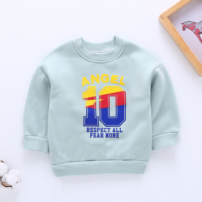 Dječja bluza od flisa s printom