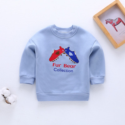 Dječja bluza od flisa s printom