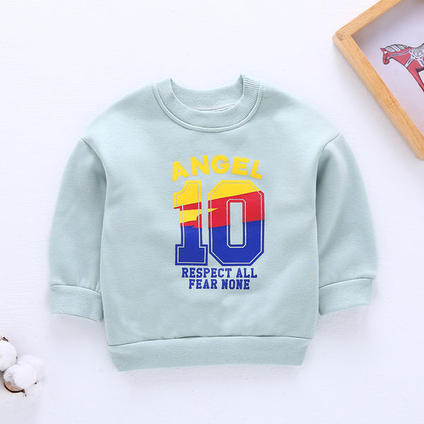 Dječja bluza od flisa s printom