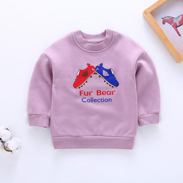 Dječja bluza od flisa s printom