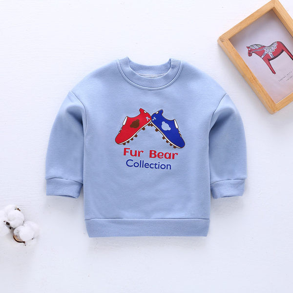 Dječja bluza od flisa s printom