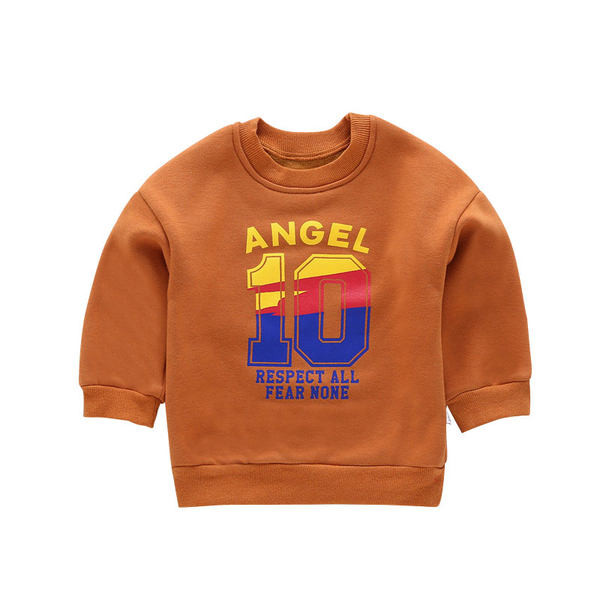 Dječja bluza od flisa s printom