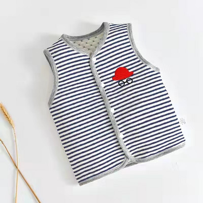 Ziemas bērnu jaka ar apdruku un pogām