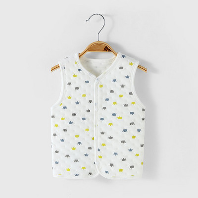 Ziemas bērnu jaka ar apdruku un pogām