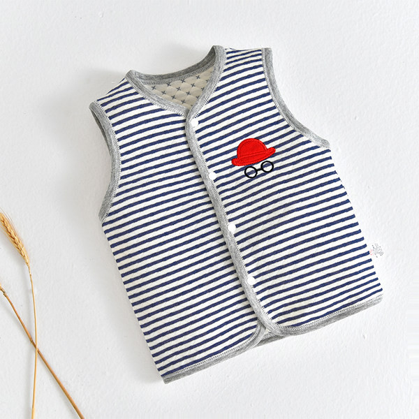 Ziemas bērnu jaka ar apdruku un pogām