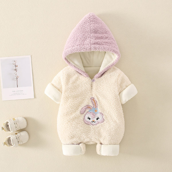 Šliaužtinukas kūdikiui su gobtuvu