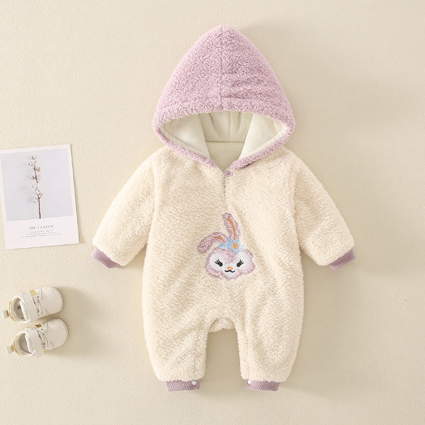 Šliaužtinukas kūdikiui su gobtuvu