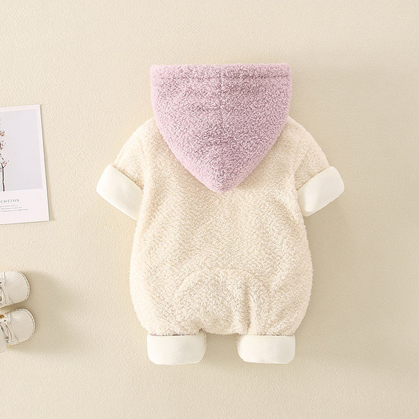 Šliaužtinukas kūdikiui su gobtuvu