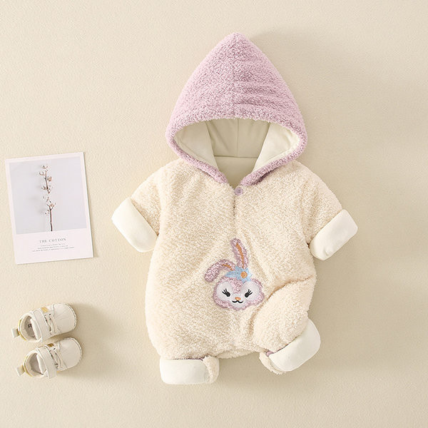 Šliaužtinukas kūdikiui su gobtuvu