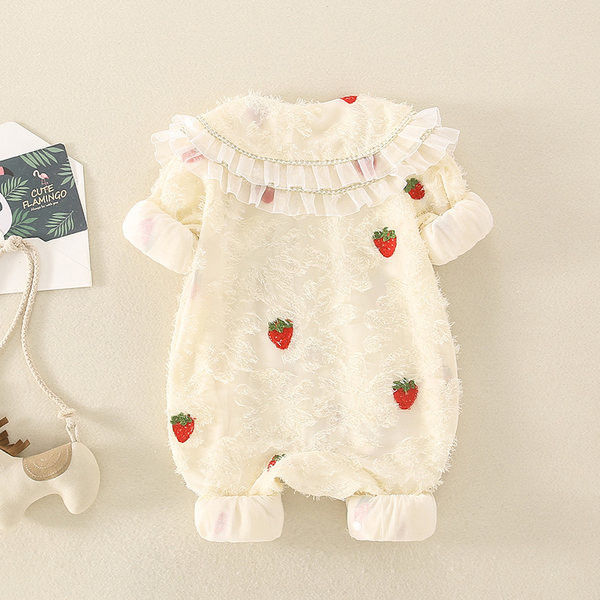 Zīdaiņu flīsa bikses ar pogām un apdruku