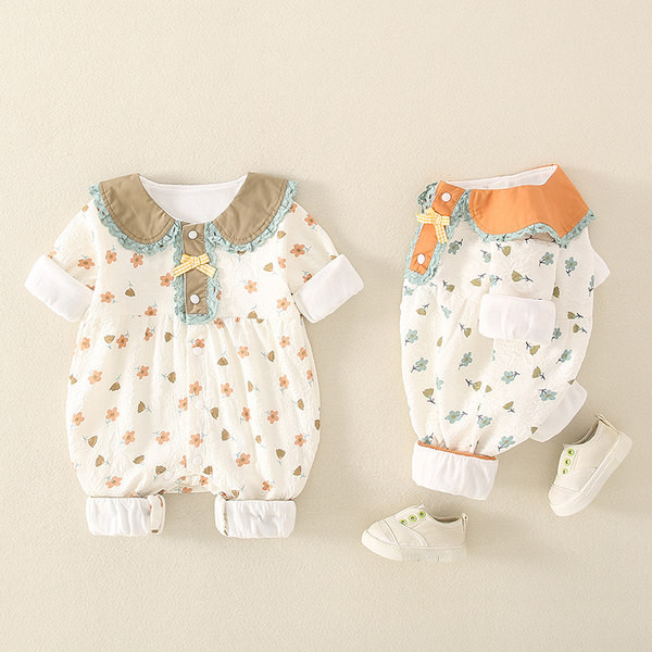 Dječji kombinezon - s printom i gumbima