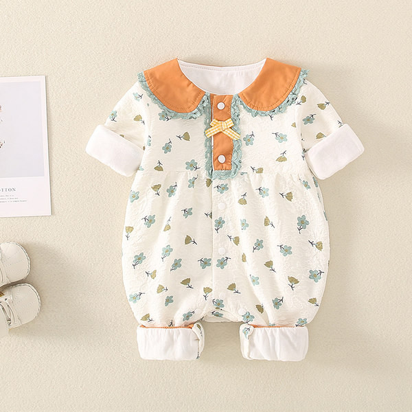 Dječji kombinezon - s printom i gumbima