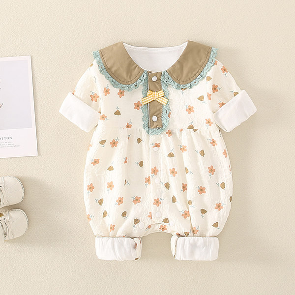 Dječji kombinezon - s printom i gumbima