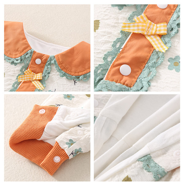 Dječji kombinezon - s printom i gumbima