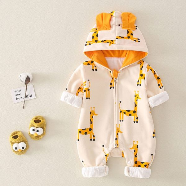 Vaikiškas trikotažas su gobtuvu ir aplikacijomis berniukams ir mergaitėms