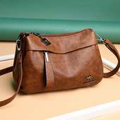 Ženska kožna torba s velikom ručkom u različitim bojama