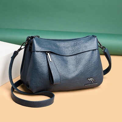 Ženska kožna torba s velikom ručkom u različitim bojama