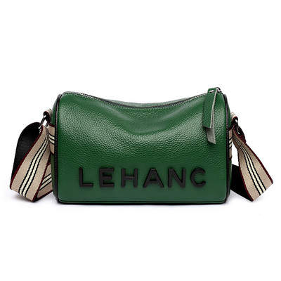 Női táska felirattal és cipzárral