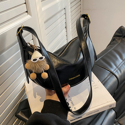 Jauna modeļa eko ādas rokassomiņa ar atslēgu piekariņu