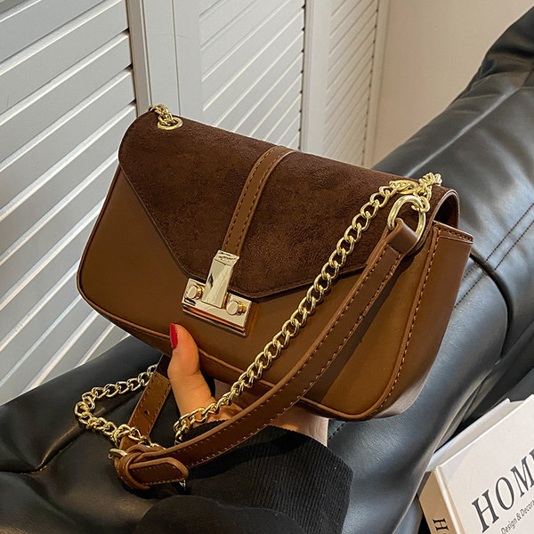 Új modell kis kézitáska fém csattal