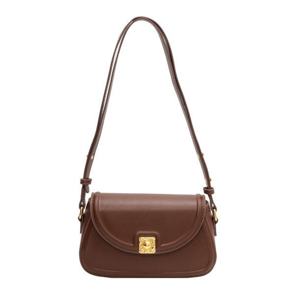 Ikdienas kvadrātveida eko ādas soma ar metāla aizdari