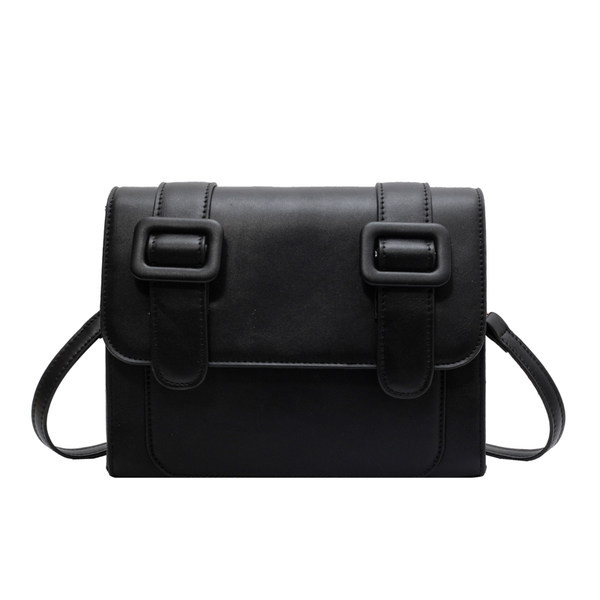 Jauna modeļa sieviešu kvadrātveida plecu soma no eko ādas