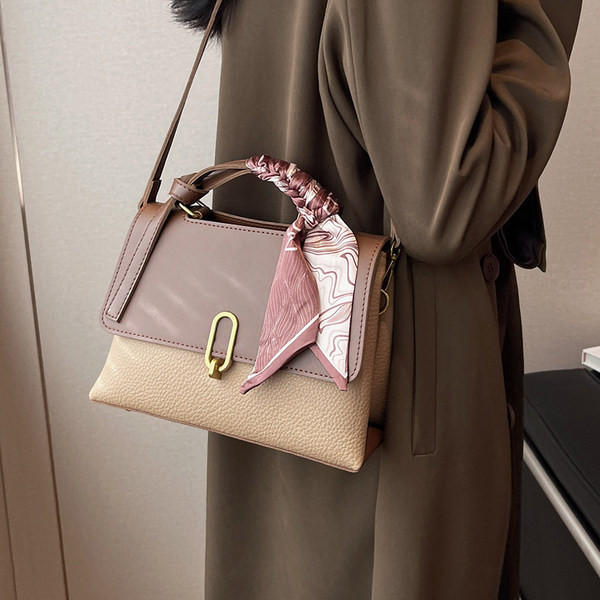 Sieviešu eleganta - soma ar šalli