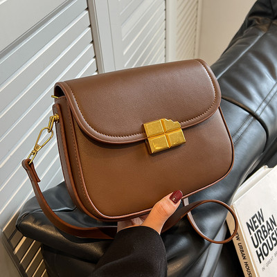 Sieviešu ādas retro soma