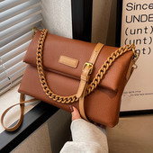 Ikdienas sieviešu ādas ķēdes soma