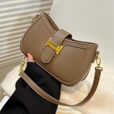 Нов модел дамска чанта от изкуствена кожа с дръжка за рамо