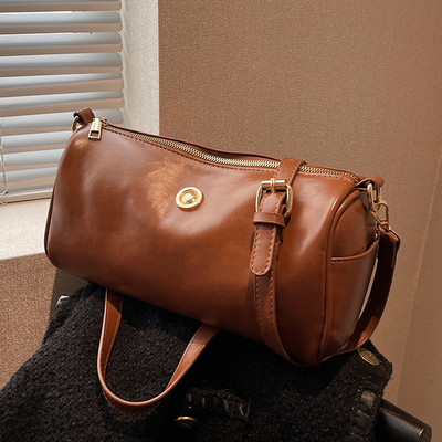 Casual torbica od eko kože sa metalnim elementom