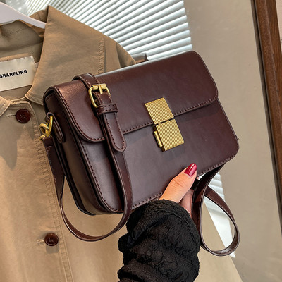 Eko ādas ikdienas soma ar gariem rokturiem