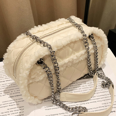 Sieviešu ķēdes, plecu rokturi ikdienas soma