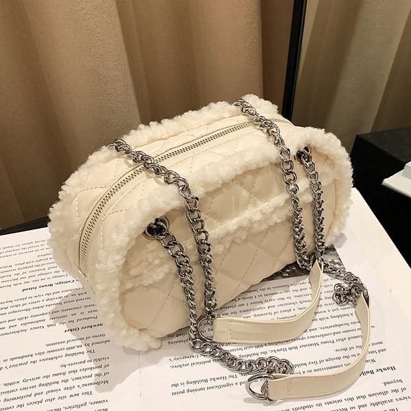 Sieviešu ķēdes, plecu rokturi ikdienas soma