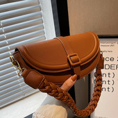 Maza sieviešu ādas soma vairākās krāsās