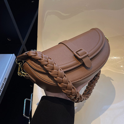 Maza sieviešu ādas soma vairākās krāsās