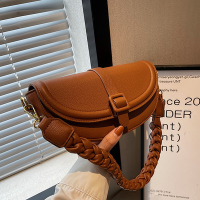 Maza sieviešu ādas soma vairākās krāsās