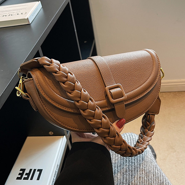 Maza sieviešu ādas soma vairākās krāsās