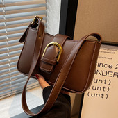 Sieviešu soma ar magnētisku sprādzi ikdienas modelis